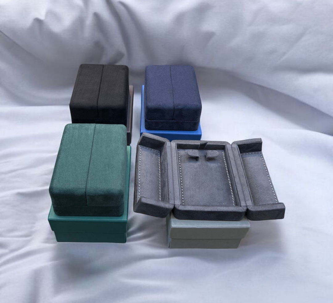 special double - door earring boxes