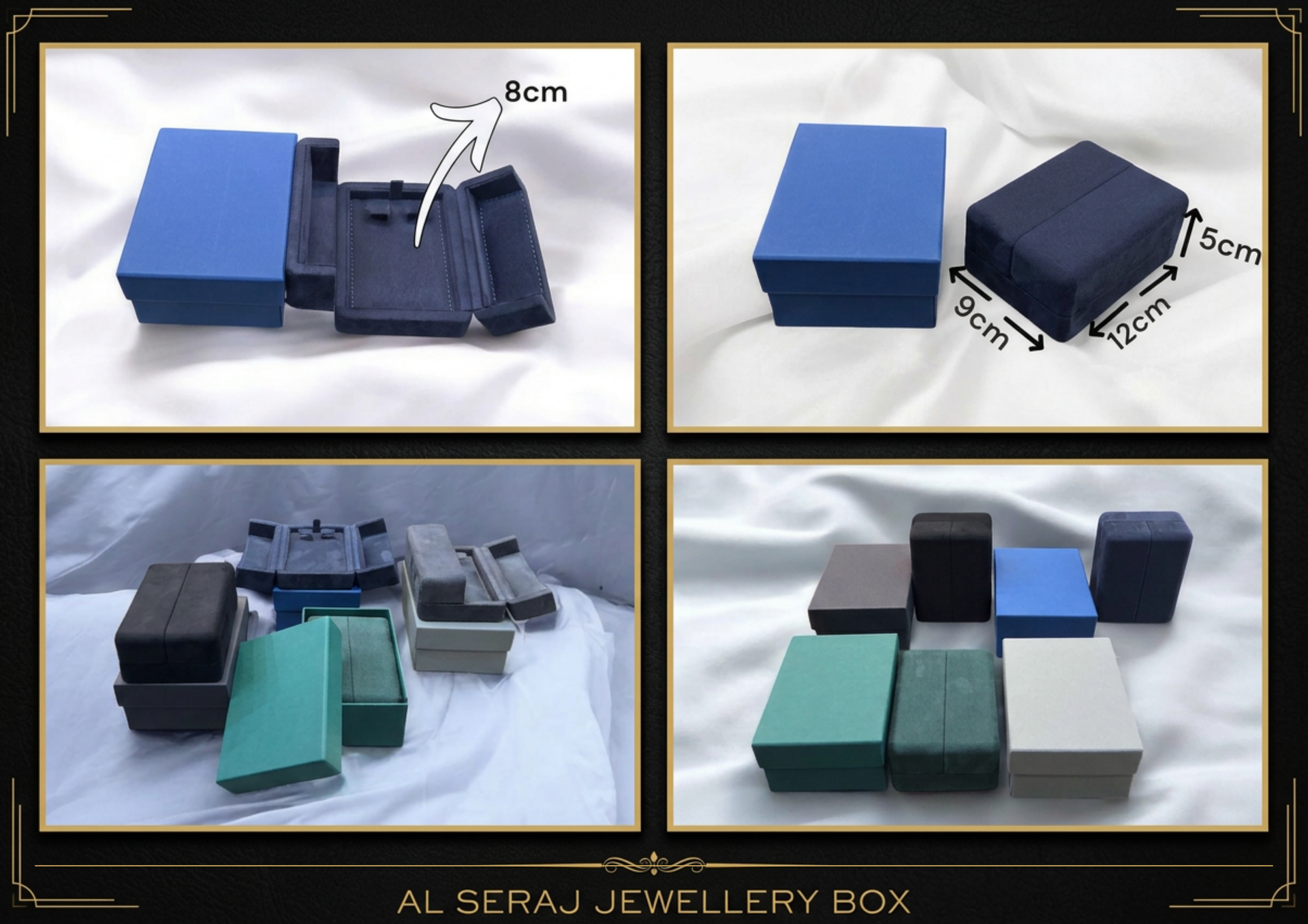 Enhance the beauty of your earrings with our premium Double-Door Earring Box, designed with a soft super suede finish inside and out for a sophisticated presentation. Its elegant dual-opening doors and lift-up display create a memorable unboxing experience, making it an ideal choice for luxury jewellery packaging, gifting, and retail displays.