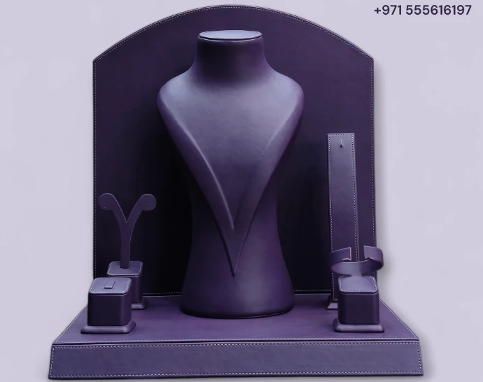 Purple Rexine Display Set